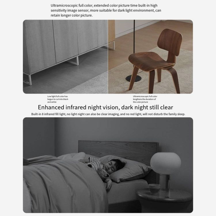 Original Xiaomi Mijia Smart Camera 3 PTZ Version 3K AI Detection Baby Monitor 5MP 360 Degree View Webcam Day & Night Work Infrared Night Vision, With US Plug Adapter, 3 PTZ Version Original Xiaomi Mijia Smart Camera 3 PTZ Version 3K AI Detection Baby Monitor 5MP 360 Degree View Webcam Day & Night Work Infrared Night Vision, With US Plug Adapter, 3 PTZ Version
